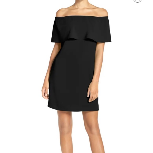 NWOT Charles Henry Off Shoulder Dress - Picture 1 of 2